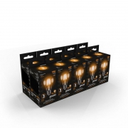 Лампа светодиодная филаментная Filament 10Вт A60 2700К тепл. бел. E27 930лм GAUSS 102802110 102802110