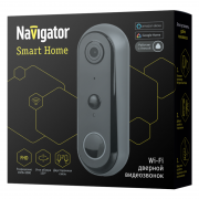 Видеозвонок дверной Умный с управлением по WiFi 82 637 Smart Home NSH-DB-01-WiFi Navigator 82637 82637