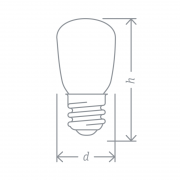 Лампа светодиодная 71 286 NLL-T26-230-4K-E14 2Вт цилиндр 4000К нейтр. бел. E14 110лм 220-240В NAVIGATOR 71286 71286