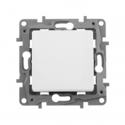 Выключатель 1-кл. СП Etika 10А IP20 250В 10AX безвинт. зажимы механизм бел. Leg 672201 672201