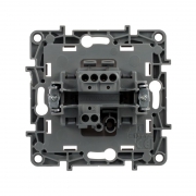 Выключатель 1-кл. СП Etika 10А IP20 250В 10AX безвинт. зажимы механизм бел. Leg 672201 672201