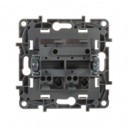 Выключатель 2-кл. СП Etika 10А IP20 250В 10AX безвинт. зажимы механизм бел. Leg 672202 672202