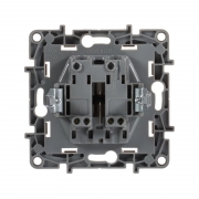 Выключатель 2-кл. СП Etika 10А IP20 250В 10AX безвинт. зажимы механизм сл. кость Leg 672302 672302
