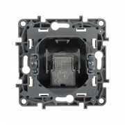 Розетка телевизионная оконечная TV СП Etika 5дБ 5-862МГц механизм сл. кость Leg 672365 672365