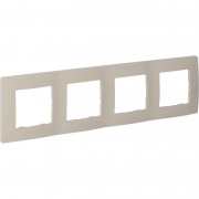 Рамка 4-м Etika сл. кость Leg 672514 672514