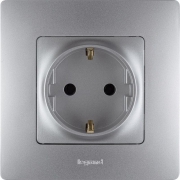 Рамка 1-м Etika алюм. Leg 672551 672551