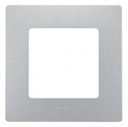 Рамка 1-м Etika алюм. Leg 672551 672551