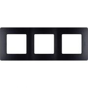 Рамка 3-м Etika антрацит Leg 672583 672583
