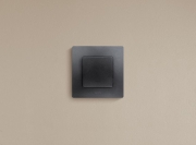 Выключатель 1-кл. СП Etika 10А IP20 250В 10AX авт. зажимы механизм антрацит Leg 672601 672601