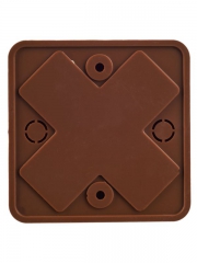 Коробка распаячная ОП 75х75х20 IP20 КМ41212-05 (6 клем. 6кв.мм) дуб ИЭК UKO10-075-075-020-K24 UKO10-075-075-020-K24