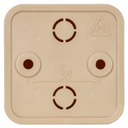 Коробка распаячная ОП 50х50х20 IP20 КМ41206-04 (4 клем. 3кв.мм) сосна ИЭК UKO10-050-050-020-K34 UKO10-050-050-020-K34