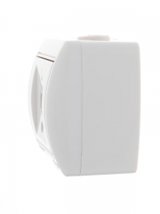 Розетка компьютерная 1-м ОП Nata RJ45 бел. LEZARD 710-0200-139 710-0200-139