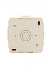 Розетка 1-м ОП Nata 16А IP20 с заземл. с защ. крышкой керамика крем. LEZARD 710-0300-123 710-0300-123