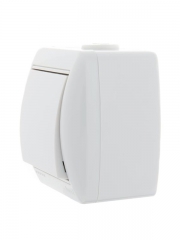 Выключатель 1-кл. ОП Nata 10А IP20 бел. LEZARD 710-0200-100 710-0200-100