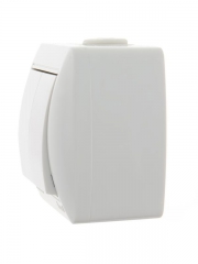 Выключатель 2-кл. ОП Nata 10А IP20 бел. LEZARD 710-0200-101 710-0200-101