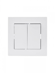 Выключатель 2-кл. СП Vesna механизм бел. LEZARD 742-0288-101 742-0288-101