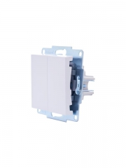 Выключатель 2-кл. СП Vesna механизм бел. LEZARD 742-0288-101 742-0288-101