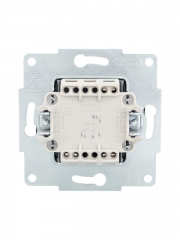 Выключатель 2-кл. СП Vesna механизм черн. бархат LEZARD 742-4288-101 742-4288-101