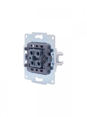 Выключатель 1-кл. СП Vesna с индикацией механизм бел. LEZARD 742-0288-111 742-0288-111