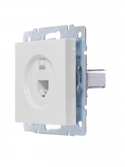 Розетка компьютерная 1-м СП Vesna механизм бел. LEZARD 742-0288-139 742-0288-139
