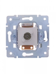Розетка телевизионная оконечная TV 1-м СП Vesna механизм бел. LEZARD 742-0288-130 742-0288-130
