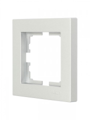 Рамка 1-местн. горизонт. VESNA платина LEZARD 742-3500-146 742-3500-146