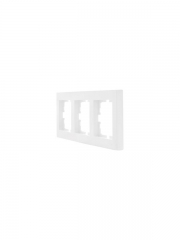 Рамка 3-местн. горизонт. VESNA бел. LEZARD 742-0200-148 742-0200-148