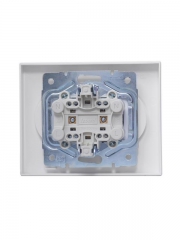 Розетка 2-м СП VESNA без заземл. ПБТ бел. LEZARD 742-0200-128B 742-0200-128B