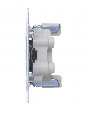 Розетка 2-м СП VESNA без заземл. ПБТ бел. LEZARD 742-0200-128B 742-0200-128B