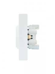 Розетка 2-м СП VESNA с заземл. ПБТ бел. LEZARD 742-0200-127B 742-0200-127B