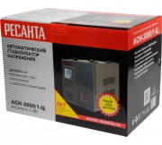 Стабилизатор напряжения АСН-3000/1-Ц 1ф 3кВт IP20 релейный Ресанта 63/6/5 63/6/5
