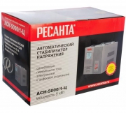 Стабилизатор напряжения АСН-5000/1-Ц 1ф 5кВт IP20 релейный Ресанта 63/6/6 63/6/6