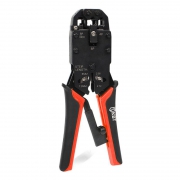 Кримпер многофункциональный с 3-мя смен. модулями для обжима RJ-45 RJ-12 RJ-11 КВТ 79759 79759