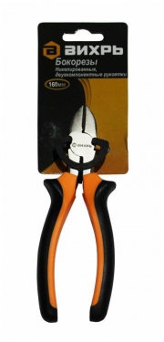 Бокорезы 160мм двухкомпонентн. рукоятки никелир. Вихрь 73/6/3/1 73/6/3/1