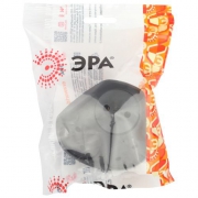 Разветвитель электрический SPx-3-B на 3 розетки без заземл. 10А черн. Эра Б0059721 Б0059721