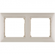 Рамка 2-м Valena горизонт. сл. кость Leg 774352 774352