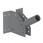 Кронштейн для уличного светильника SPP-AC2-0-300-048 300х150х120 d48мм с перемен. углом Эра Б0047651 Б0047651