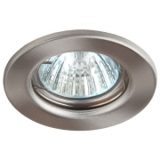 Светильник ST1 SN штампован. MR16 12В 50Вт сатин никель ЭРА C0043800 C0043800