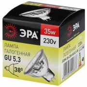Лампа галогенная GU5.3-JCDR (MR16) -35W-230V-Cl ЭРА C0027363 C0027363