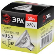 Лампа галогенная GU5.3-JCDR (MR16) -50W-230V-Cl ЭРА C0027365 C0027365