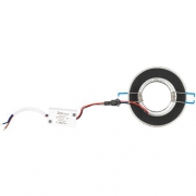 Светильник DK LD1 WH декор со светодиод. подсветкой GU5.3 220В 50Вт прозр. ЭРА Б0018775 Б0018775