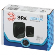 Звонок беспроводной C88 36 мелодий черн. Эра Б0054087 Б0054087
