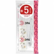 Удлинитель 3х5м с заземл. 16А IP20 U-3e-5m ПВС 3х1 Эра Б0028371 Б0028371