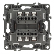 Механизм выключателя 2-кл. СП Эра12 10А IP20 12-1104-01 250В 10AX бел. Эра Б0014645 Б0014645