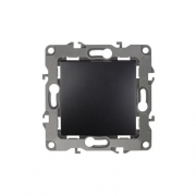 Механизм переключателя 1-кл. СП Эра12 10А IP20 12-1103-05 250В 10AX антрацит Эра Б0014643 Б0014643