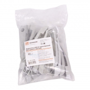 Держатель кабеля односторонний для прямого монтажа (уп.20шт) сер. Промрукав PR13.0380 PR13.0380