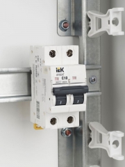 Выключатель автоматический 2п C 10А M06N ARMAT IEK AR-M06N-2-C010 AR-M06N-2-C010