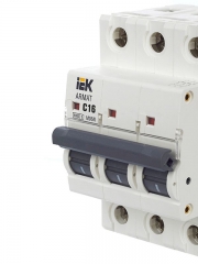 Выключатель автоматический 3п C 16А M06N ARMAT IEK AR-M06N-3-C016 AR-M06N-3-C016