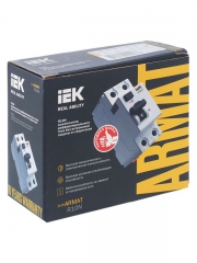 Выключатель дифференциального тока (УЗО) 2п 40А 30мА тип AC ВДТ R10N ARMAT IEK AR-R10N-2-040C030 AR-R10N-2-040C030