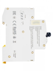 Выключатель автоматический дифференциального тока 2п C 25А 30мА тип AC АВДТ B06S 18мм ARMAT IEK AR-B06S-1N-C25C030 AR-B06S-1N-C25C030